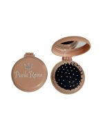 Szczotka rozkładana dla lalek z lusterkiem