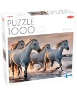 Puzzle 1000 White horses on the beach