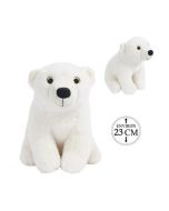 Pluszowy Bozami Niedźwiedź polarny 23cm