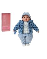 Lalka bobas śpiewa i mówi po polsku 45cm