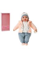 Lalka bobas śpiewa i mówi po polsku 45cm