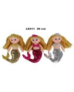 Lalka Syrenka 30cm MIX