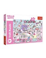 Puzzle 300 Poznaj świat Hello Kitty