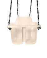 Huśtawka dziecięca ze sznurkami soft neutral