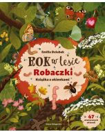 Rok w lesie. Robaczki. Książka z okienkami