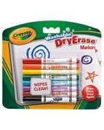Flamastry ścieralne 8 kolorów CRAYOLA
