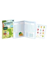 Kolorowanka A4/16K z naklejkami Cyfry + zadania