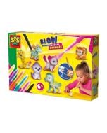 Pisaki z aerografem Zwierzęta Safari 6szt