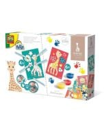 My first Żyrafa Sophie kolorowanie i malowanie