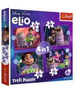 Puzzle 4w1 - Pozaziemskie misje Elio TREFL