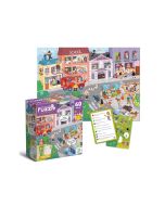 Wimmelpuzzle 60 The town of professions