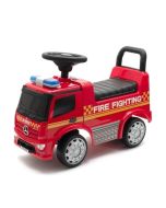 Jeździk Mercedes Straż pożarna czerwony dźwięk