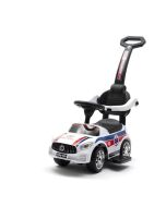 Jeździk z rączką Ambulance biały dźwięk