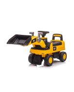 Jeździk Ładowarka żółty