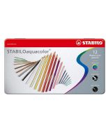 Kredki akwarelowe Aquacolor 12 kolorów STABILO