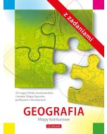 Geografia. Mapy konturowe z zadaniami