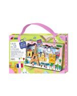 Stwórz pejzaż miejski Paryż - puzzle drewniane 3D