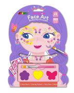 Klejnoty i farby do twarzy Motyl
