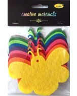 Pszczółki z filcu 11,5x 8cm 9szt