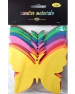 Motyle z pianki 11,5x8,5cm 9szt