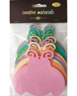 Biedronki z pianki 10,5x9cm 8szt