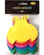 Biedronki z pianki 10,5x9cm 9szt