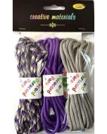 Zestaw paracord 2,8mb 3 kolory