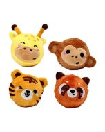 Piłka pluszowa Wild mix