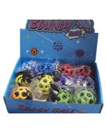 Piłeczka na gumce z rzepem MIX