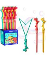 Bańki mydlane rozkładane dinozaur 100ml MIX