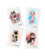 Zeszyt A4/60K kratka PP Joy (4szt) NARCISSUS