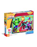 Puzzle 30 Super Kolor Iron Man And His Awesome