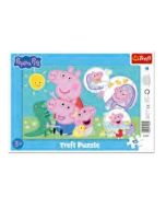 Puzzle ramkowe 15 Najmilsza świnka TREFL