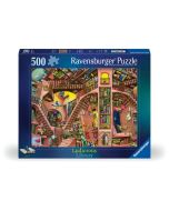 Puzzle 2D: Fantastyczna biblioteka 500el