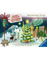 Kalendarz adwentowy puzzlowy 24x54el