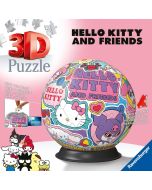 Puzzle 3D: Hello Kitty Kula 72el