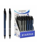 Długopis automatyczny Off Line czarny (24szt)