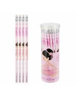 Ołówek z gumką HB Balerina (48szt)