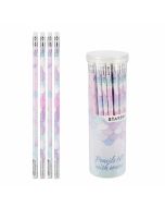 Ołówek z gumką HB Mermaid (48szt)