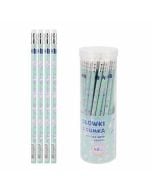 Ołówek z gumką HB Bubble Tea (48szt)