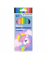 Kredki ołówkowe 12 kolorów Unicorn