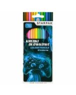 Kredki ołówkowe 12 kolorów Pad