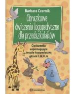 Obrazkowe ćwiczenia logopedyczne... F, W, K, G