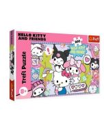 Puzzle 300 Szalone trio Hello Kitty TREFL