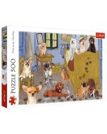 Puzzle 500 Pokój van Gogha Psia Rewolucja TREFL
