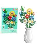 Klocki konstrukcyjne bukiet 618el