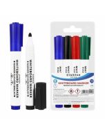 Marker suchościeralny okrągły 4 kolory