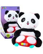Panda pluszowa z bębenkami