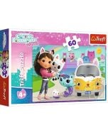 Puzzle 60 Gabby i kocie przygody TREFL
