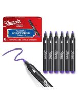 Markery akrylowe fioletowe (6szt)